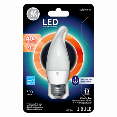 GE 4W WHT CA11 LED Bulb