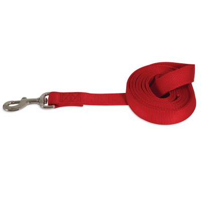 1x6 RED Basic Dog Leash