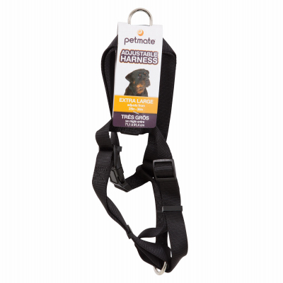 1x28-36 BLK Dog Harness