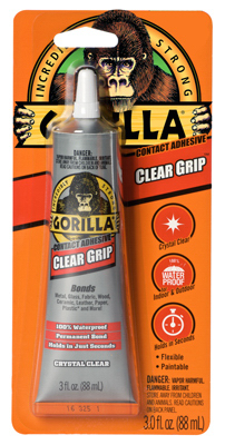 3OZ Gorilla Clear Grip Adhesive