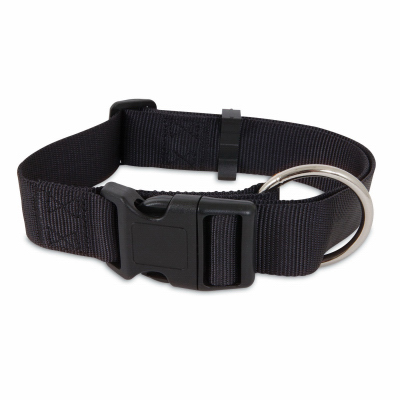 1x20 BLK Dog Collar