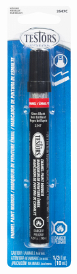 Testors 1/3OZ Black Gloss Marker