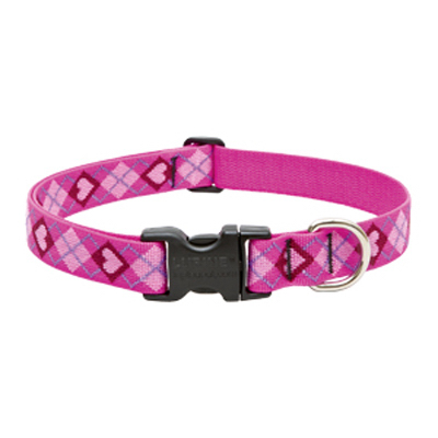 LupinePet 14253 Dog Collar, 16 to 28 in Neck, 1 in W Collar, Nylon, Puppy
