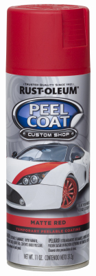 Rust-O 11OZ Red Matte Peel Coat