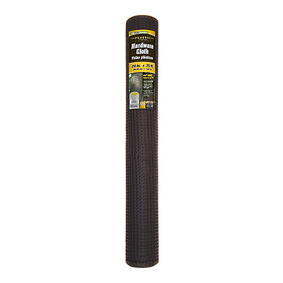 24 in x25 ft BLK HDW Cloth 889231A