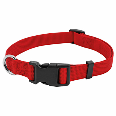 PE 1x26 RED Dog Collar