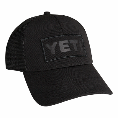 Yeti BLK Trucker Hat