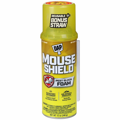 Mouse Shield Pest Blocking Foam Sealant, 12-oz.