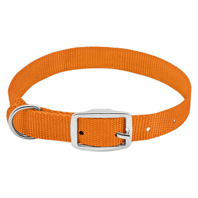 PE 1x22 ORG Dog Collar