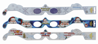 Holiday Holograph Glasses