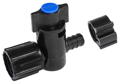 1/2x1/2 BLU Crimp Valve