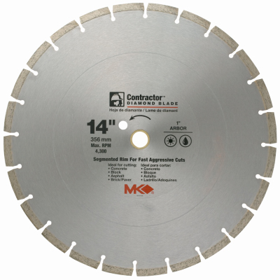 14" Seg Rim Saw Blade