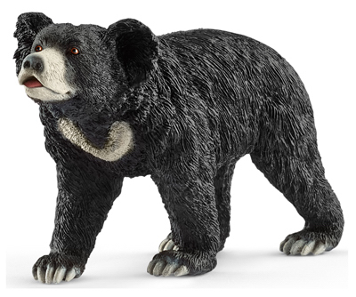 Schleich-S 14779 Sloth Bear Figurine, 3 to 8 years, Sloth Bear, Plastic