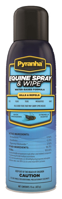 001EQS  Pyranh Equine Spray 15oz