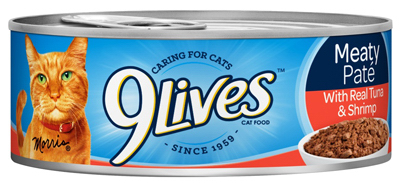 9Lives 5.5OZ Tuna Shrimp Food