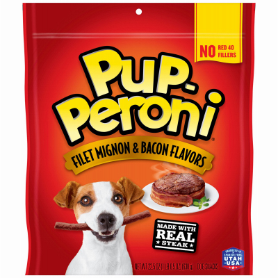 Pup-Peroni Bacon Dog Treat 22.5z