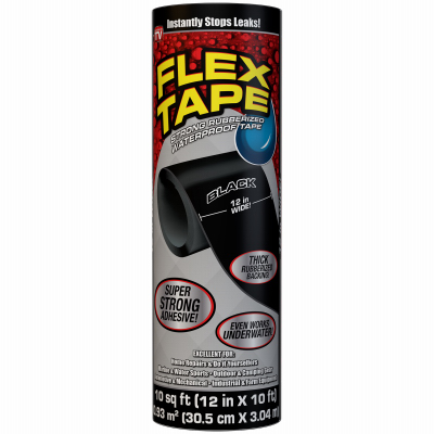 12"x10' BLK Flex Tape