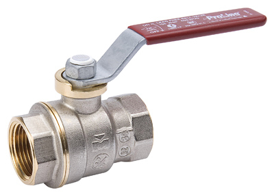 1" BRS FPT Ball Valve