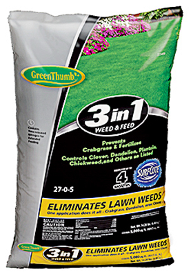 3-In-1 Weed & Feed/