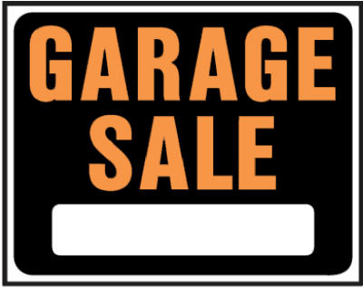 15x19 Garage Sale Sign