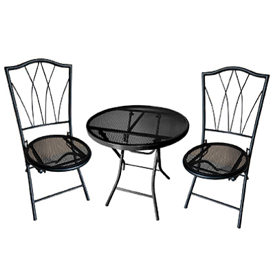 FS Aval BLK Bistro Set