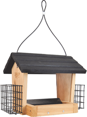 3QT Cedar Hopper Feeder