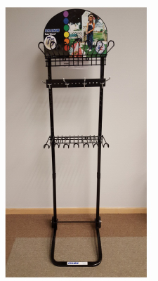 Chr 5 tier shelf