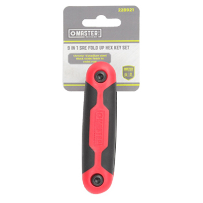 9In1 MM/SAE Hex Key
