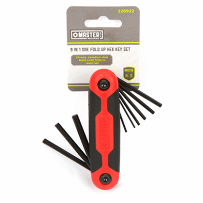 MM 9In1 Fold Up Hex Key