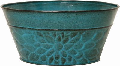 8"GRN Laur Bowl Planter
