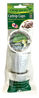 3PK Catnip GDN K Cup 20533