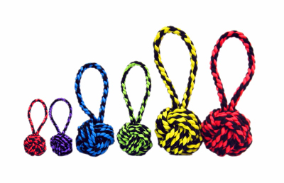 3.5" Nuts Knot Rope Toy