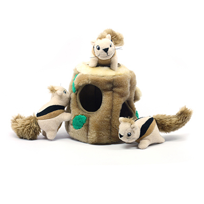 Hide A Squirrel Dog Toy