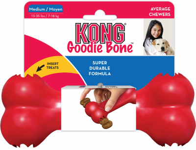 Kong 7" Medium Red Dog Toy