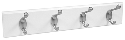 18" WHT/Sat Hook Board