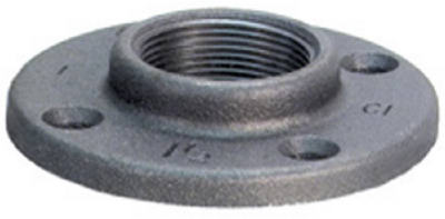 3/8" Black Floor Flange