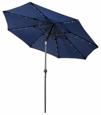 FS 9' NAVY LED Umbrella