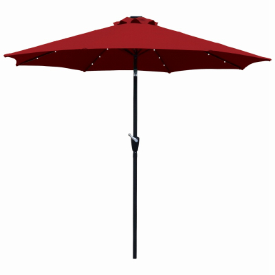 FS 9' RED LED Umbrella