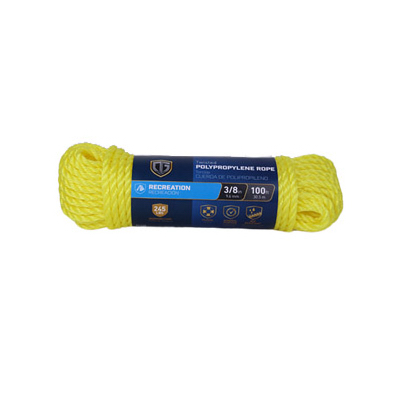 TG 3/8x100 Yellow Poly Rope
