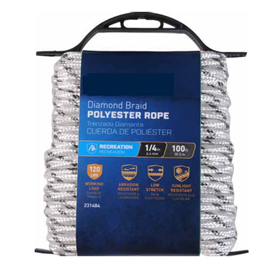 TG 1/4"x100' Poly Rope