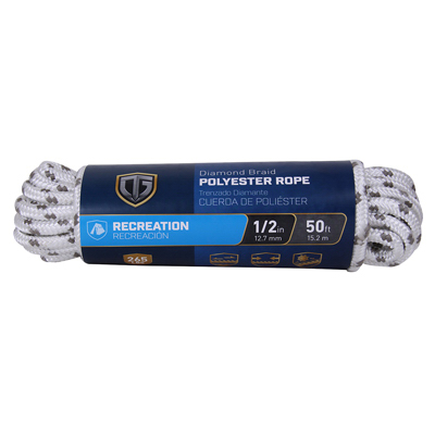 TG 1/2"x50' Poly Rope