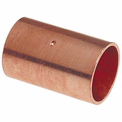 1/2" Copper Coupling w/stop