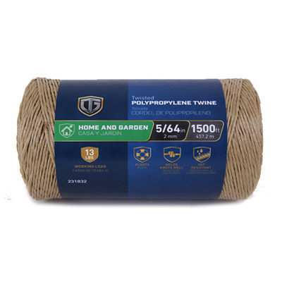 TG 1500' Brown Tysal Poly Twine