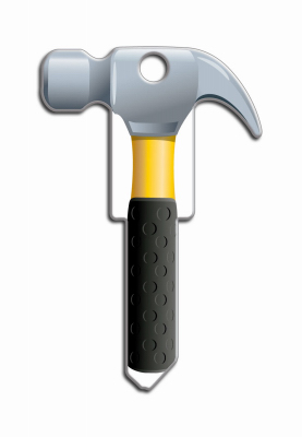 KW1 Hammer Key Blank