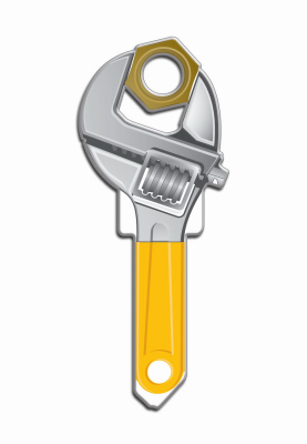 KW1 Wrench Key Blank