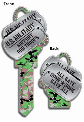 SC1 Dog Tags Key Blank