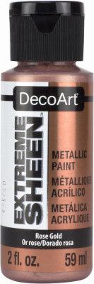 DC 2 Oz Metallic Rose Gold Paint