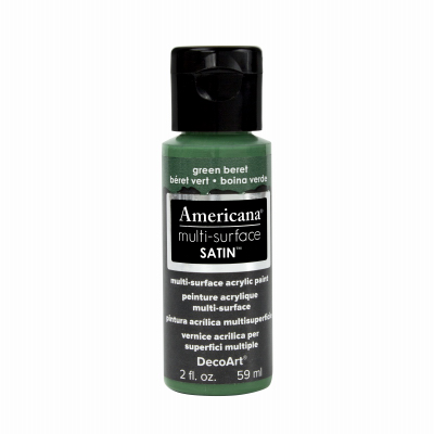 2OZ Green Beret Sat Acry Paint