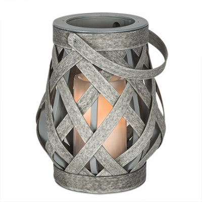 BO 4" Rattan Lantern