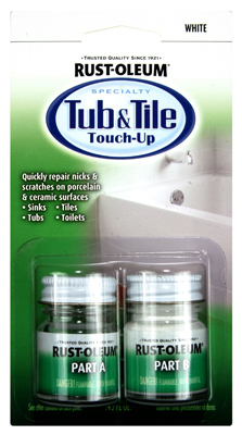 White 2 Part Tub & Tile Kit
